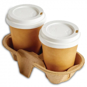 Dual Takeaway Cup Carry Tray - Case of 360