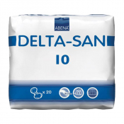 Abena Delta-Form 10 Shaped Pads Blue (Pack of 20)