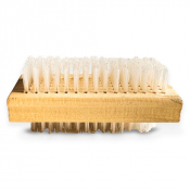 Double Sided Wooden Nail Brush - Each