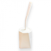 Fully Enclosed Lavatory Brush and Holder - Each