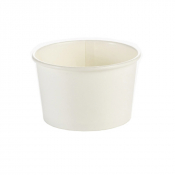 8oz Heavy Duty White Soup Cups - Case of 500