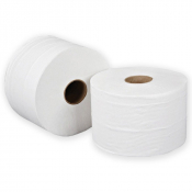 Leonardo (RTW175) 175m 2ply White Towel Rolls - Case of 6