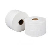 Leonardo (RTW200) 200m 1ply White Towel Rolls - Case of 6