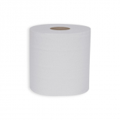 Raphael (RT1W200R) 1ply White Towel Rolls - Case of 6