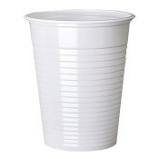 White Tall (7oz) Disposable Non-Vending Tall Cups - Case of 2000
