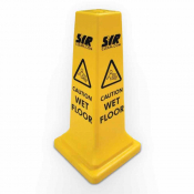 Yellow Caution Cone (530mm / 21inch) - Each