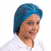 Blue Metal Detectable Mob Caps - Case of 1000