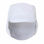 Disposable Peaked Cap w/ Snood