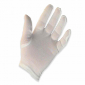 White Nylon Ladies Gloves - Pair