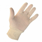 Cotton Stockinette Knitwrist Gloves - Pair