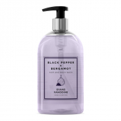 Evans Vanodine Black Pepper & Bergamot Hair & Body Wash Pump - 500ml