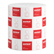 Katrin 460102 2ply White Medium System Towel Roll - Case of 6
