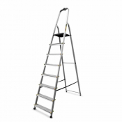 SupaTool 8-Step Aluminium Step Ladder - Each