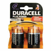 Duracell Plus Type C MN1440 Batteries 1.5V - Pack of 2