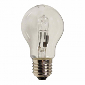 Edison Screw Clear ES GLS Haolgen Lamp - 28W