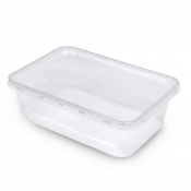 Microwavable (650cc) Food Container - Case of 250