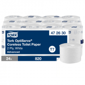 472630 Tork T7 Optiserve Coreless 2ply Toilet Rolls - Case 24
