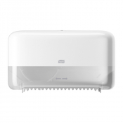 Tork (558040) T7 Coreless Mid-Size Toilet Roll Dispenser - White