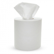 Value White 150m 2ply Centrefeed Rolls (17.5cm) - Case of 6