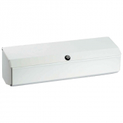 White Metal (50cm/20inch) Couch / Hygiene Roll Dispenser - Each