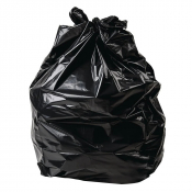Extra Wide Black Heavy Duty Refuse Sacks (18x33x39inch) - Case of 200