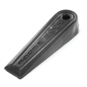Black PVC Rubber Door Wedges - Pack of 2
