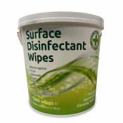 Sterilising Blue Surface Disinfectant Moist Wipes - Tub of 1000