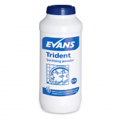 Evans Vanodine Trident Sanitising Powder (500g) - Case of 12