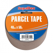 SupaDoc Buff Packaging Tape (50m x 48mm) - Each