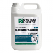 System Hygiene Glassware Sanitiser Detergent - 5ltr