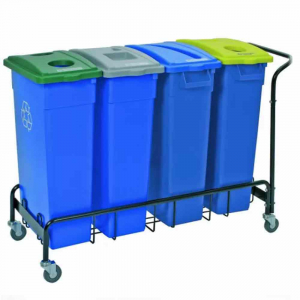Wallhugger General Use Recycle Lids & Mobile Trolley