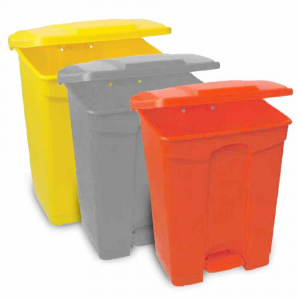 Polypropylene Pedal Bins (87ltr) - Each
