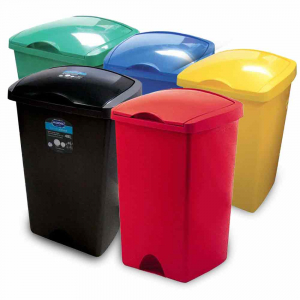 Addis Lift Top Lid Bins (50ltr) - Each