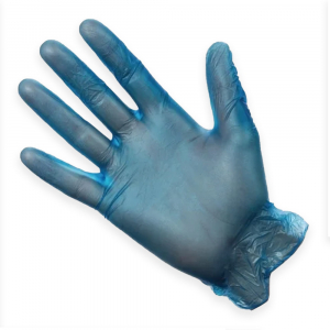 Blue Vinyl Powderfree Disposable Gloves - Box of 100