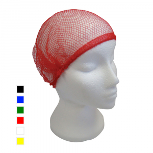 Metal Detectable Disposable Hairnets - Pack of 100