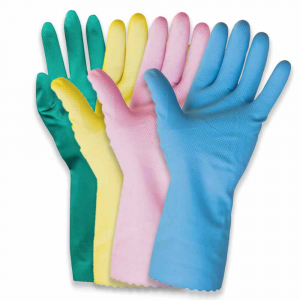 Standard Household Rubber Gloves - Pair