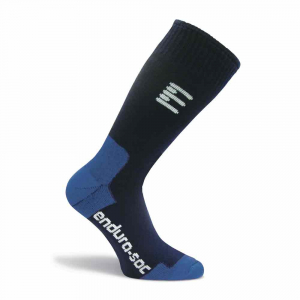 V12 Calf Length Cotton Endurasock - Navy Blue - Avaliable Medium - X-Large