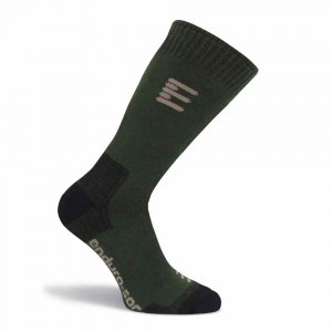 V12 Calf Length Cotton Endurasock - Olive Green - Avaliable Medium - X-Large