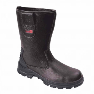 Blackrock Black Fur Lined Rigger Boots - Size 5-13