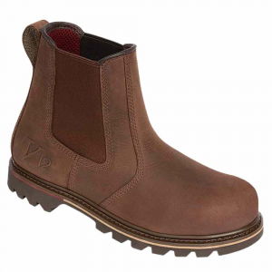 V12 Rawhide Brown Oiled Leather Dealer Safety Boot - Size 6-13