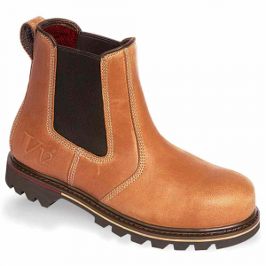 V12 Stampede Vintage Leather Dealer Safety Boot -Size 6-12