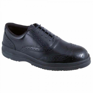 Blackrock Black Brogue Safety Shoe - Size 6-12