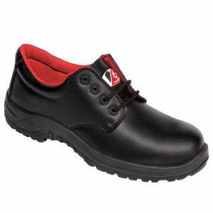 V12 V6 Beaver Black 4 Eyelet Metal Free Safety Shoe - Size 3-13