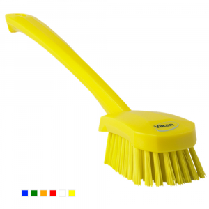Vikan Hygiene (415mm | 16inch) Washing Brush with Long Handle - Each