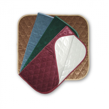 Luxury Washable Velour Chair Pad (53 x 58cm) - Each