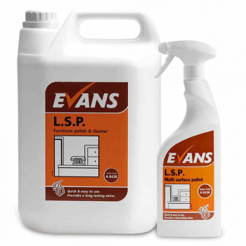 Evans Vanodine L.S.P. Multi Surface Polish 5ltr| 750ml