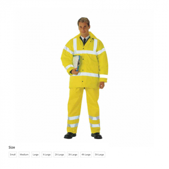 High Visibility Padded Freeway Jacket - Each