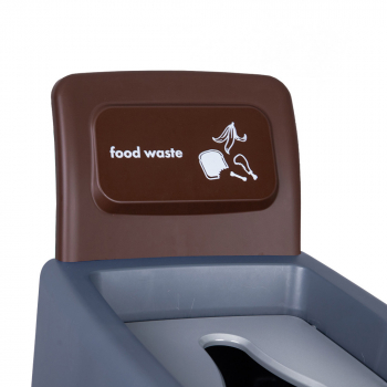 Procycle Brown Food Waste Replacement Back Panel - Each