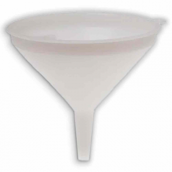 Graduated Clear Plastic Funnel (18cm / 7") - Each