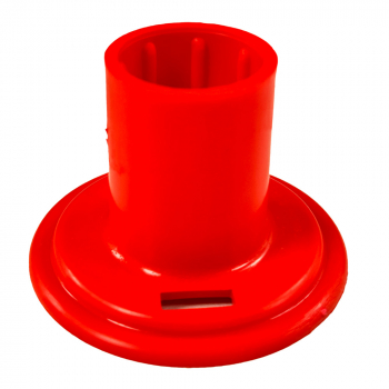 Red Plastic Mop Socket - Each